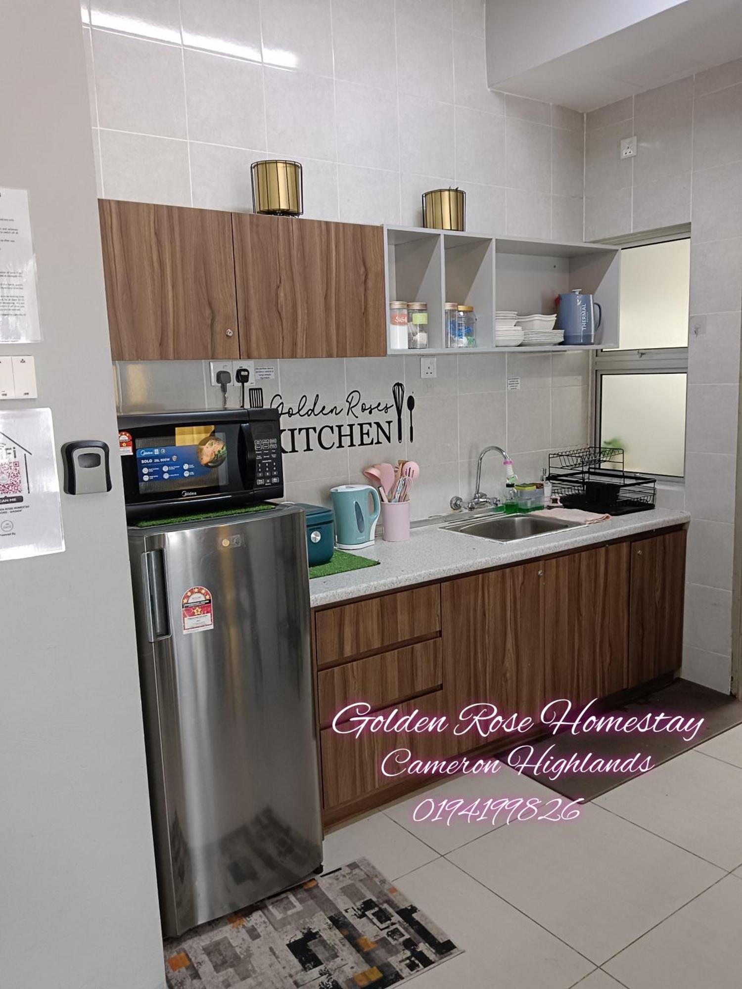 Golden Rose Homestay Cameron Highlands Brinchang Zewnętrze zdjęcie
