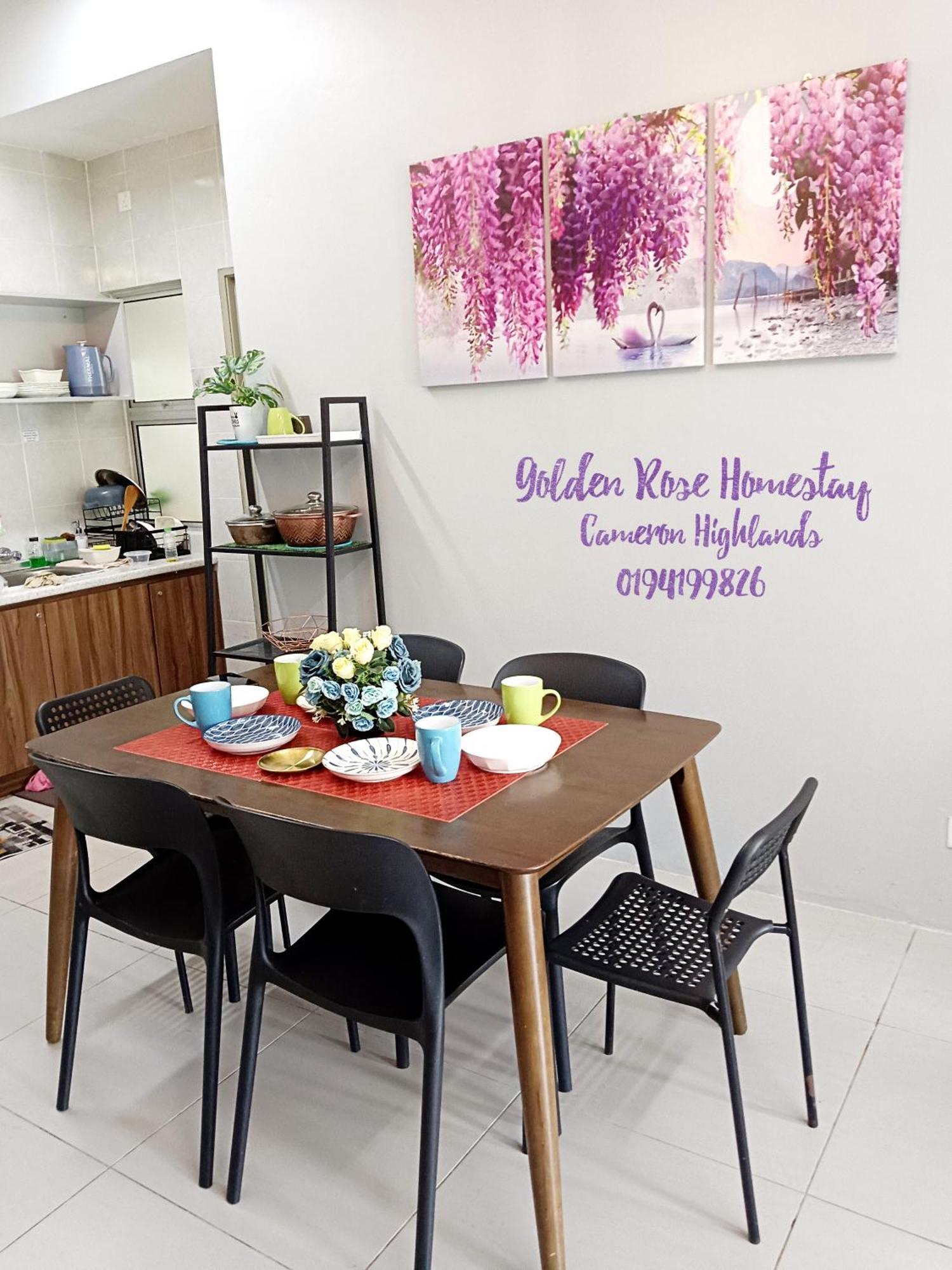 Golden Rose Homestay Cameron Highlands Brinchang Zewnętrze zdjęcie
